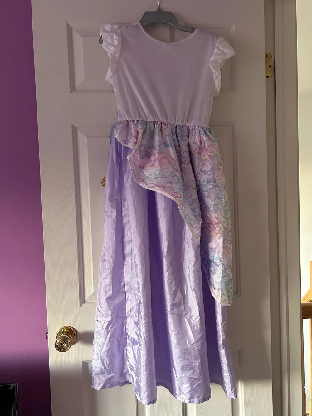 Little adventures unicorn princess dress size 3XL 11-13 years purple rainbow